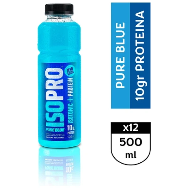 Isopro Pure Blue (Isotonica + Proteina) 12x500ml