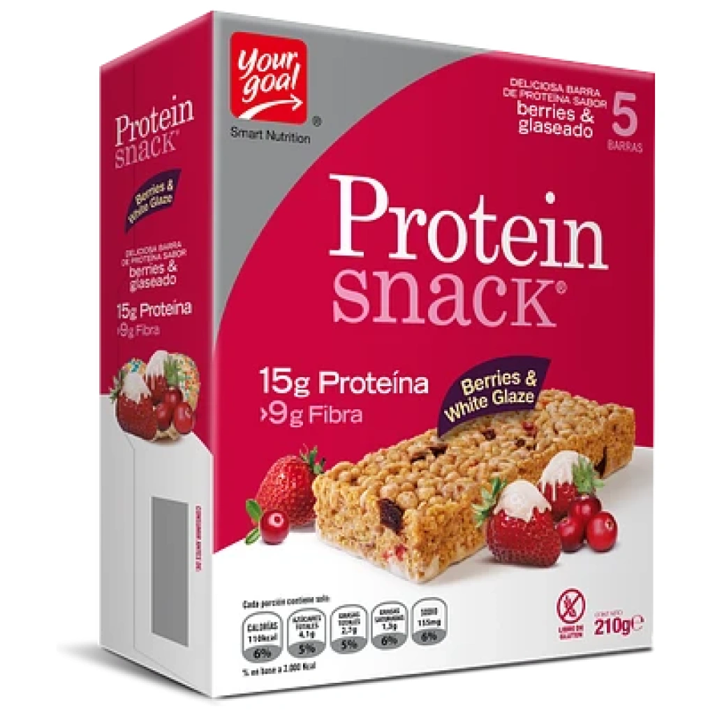 Dimadi Protein Snack Berries&White Glaze 5 Unidades - Dimadi