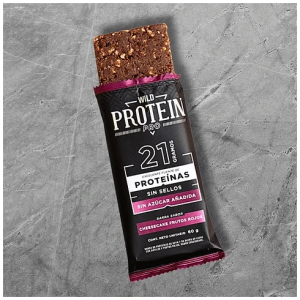 Wild Protein Pro Berries Cheesecake 10un - Imagen 2