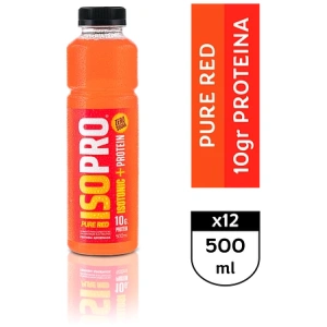 Isopro Pure Red (Isotónica + Proteina) 12x500ml