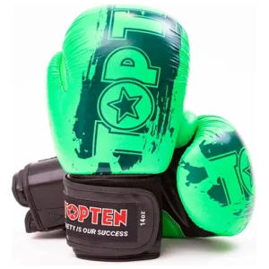 Guante Box Power Ink Verde 14oz