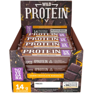 Wild Protein Vegana Naranja Display 16un