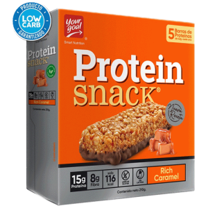 Protein Snack Rich Caramel 5 Unidades