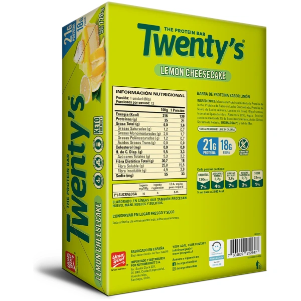 Twentys Lemon Cheesecake 12un - Imagen 4