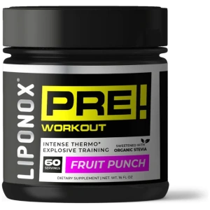 Pre Entreno Energizante Liponox 264grs.