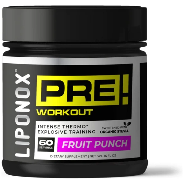 Pre Entreno Energizante Liponox 264grs.