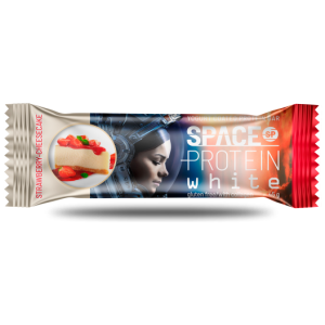 Barra Space Protein White Strawberry Cheesecake