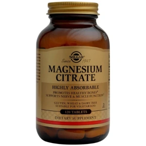 Citrato de Magnesio 120 tabletas