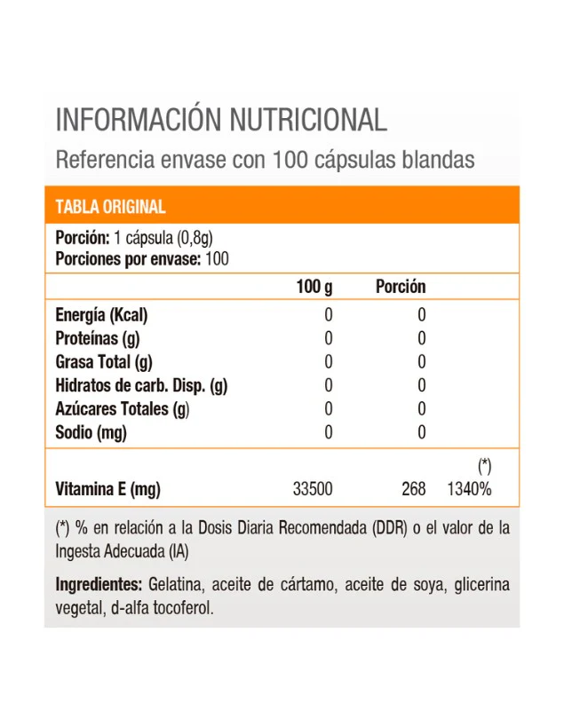 Dimadi Vitamina E 400 UI (100 soft) - Dimadi