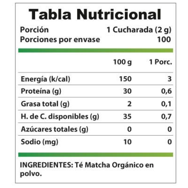Matcha Japonés en Polvo 200grs. - Imagen 2