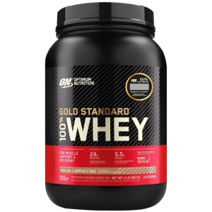 Gold Standard 100% Whey Protein Cappuccino 908grs.