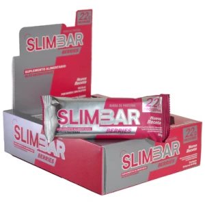 Barrita Proteina SlimBar Berries 12un
