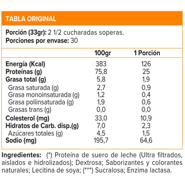 Proteína Whey Pro Win Dulce de Leche 1Kg - Imagen 2