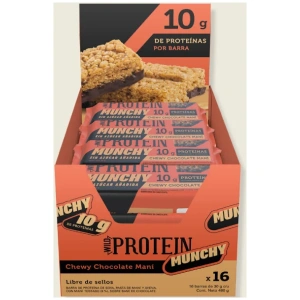 Wild Protein Munchy Chocolate Maní 16un