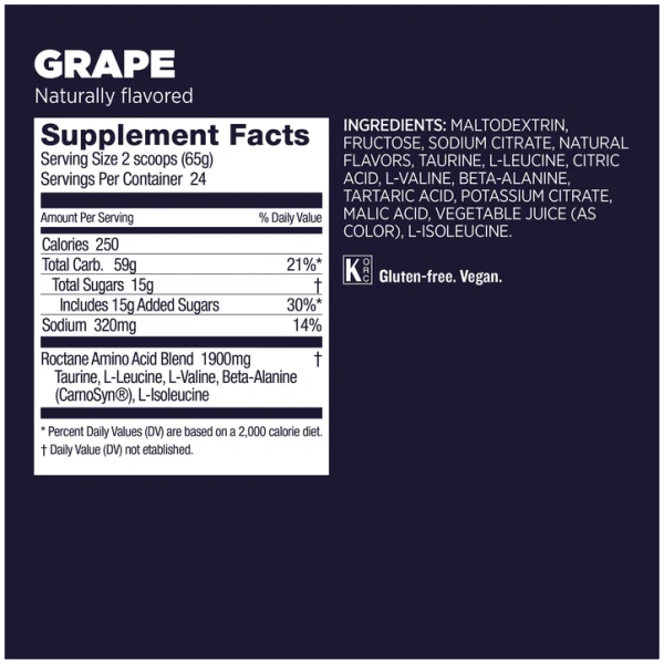 Bebida Deportiva GU Roctane Energy Drink Mix - Imagen 2