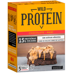 Wild Protein Chocolate Mani Display 5un