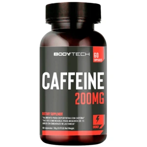 Cafeina 200 Mg 60 Caps Bodytech