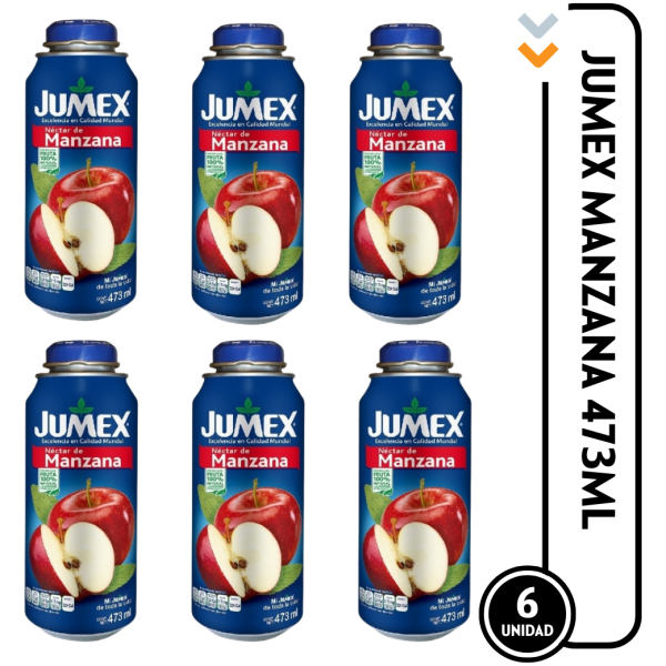Jugo Manzana 473ml Pack 6un - Imagen 2